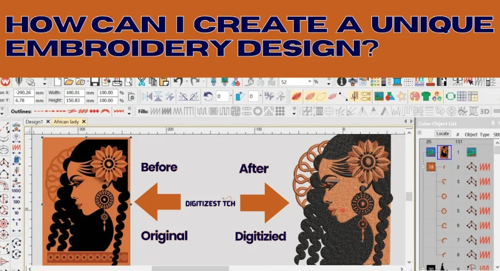 How To Create Unique Embroidery Designs For You Brand