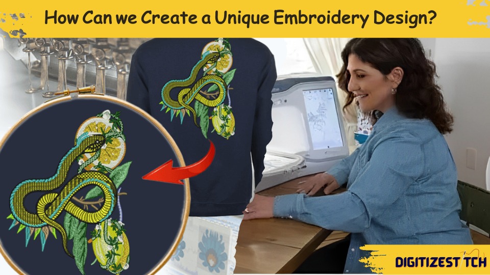 How Can We Create An Unique Embroidery Design?