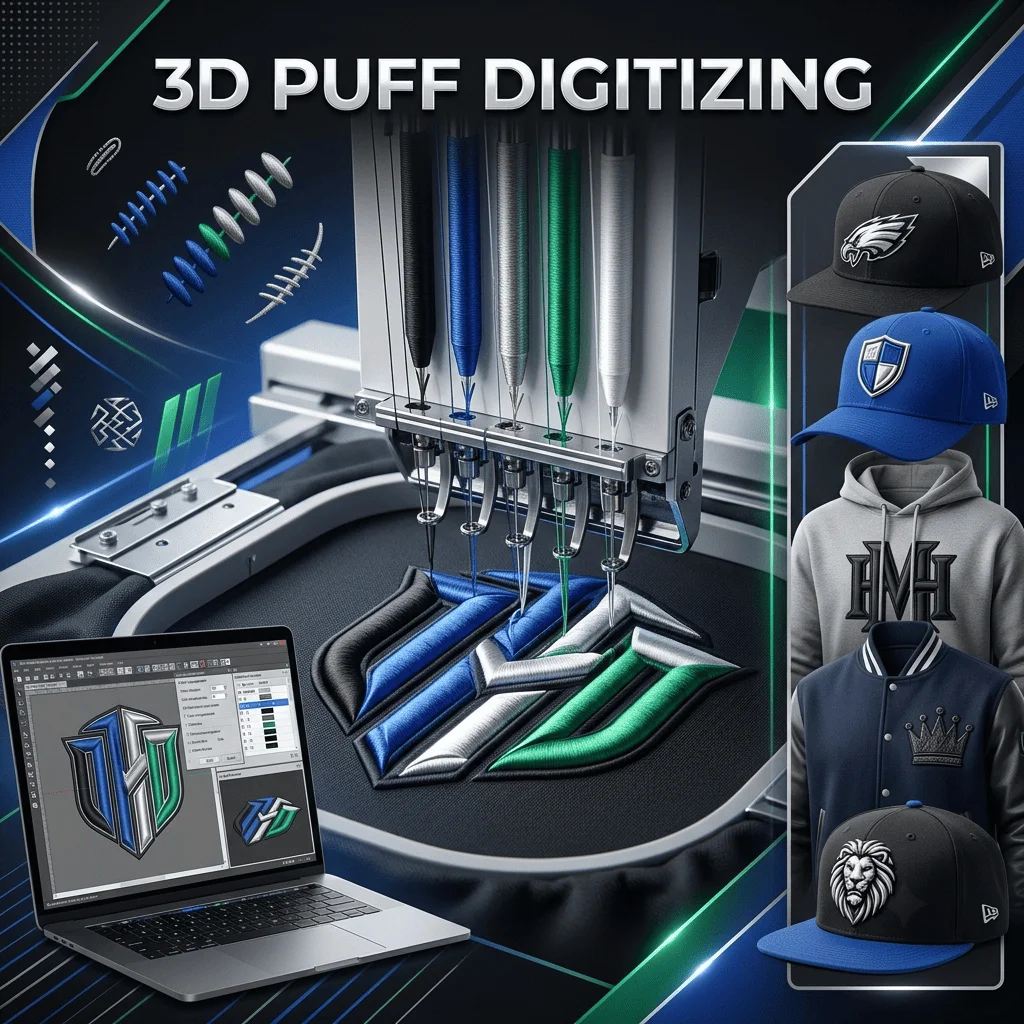 3D Puff Digitizing