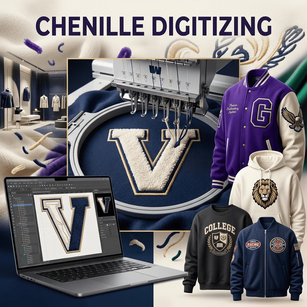 Chenille Digitizing
