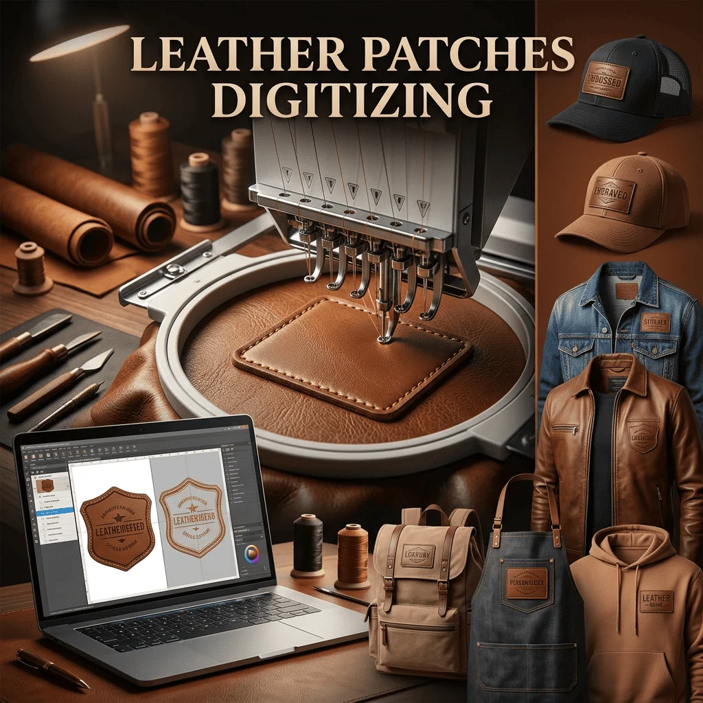 Leather Patch Digitizing