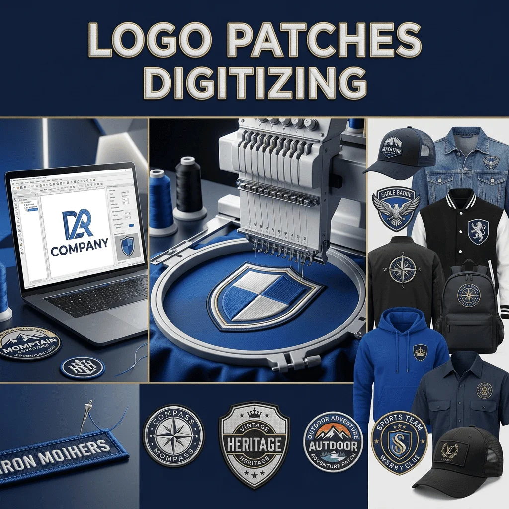 Logo Patch Digitizing
