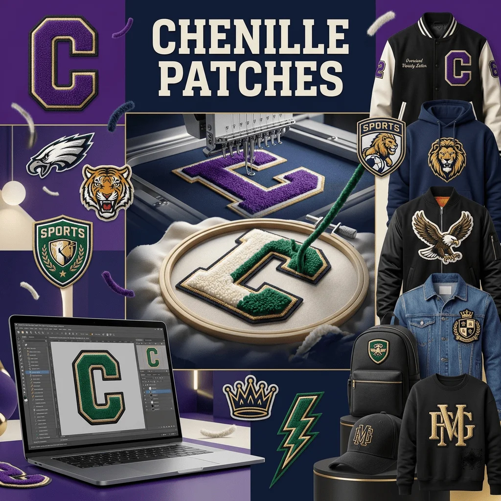 Chenille Patch Digitizing