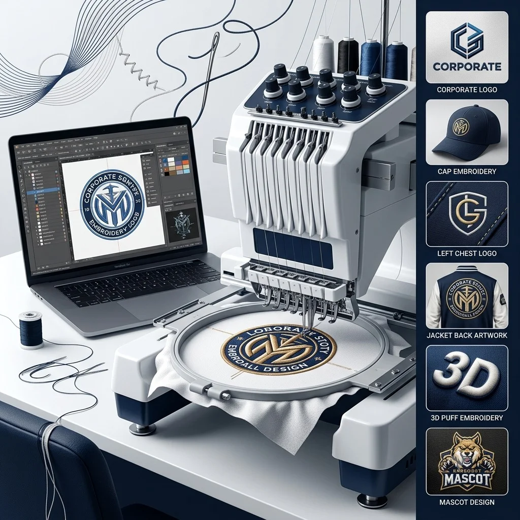Embroidery Digitizing Services