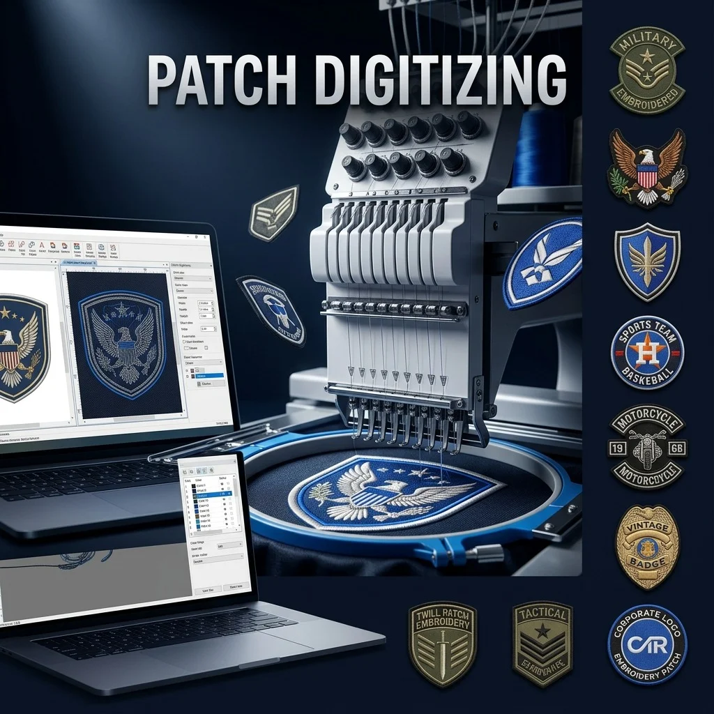 Western Patch Digitizing